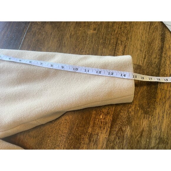 Vintage 50's Hochschild, Kohn Camel Fur Collar 3/4 Sleeve Overcoat Medium - Picture 13 of 14